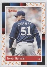 2022 Panini Donruss Retro 1988 On Fire 18/75 Trevor Hoffman #252 HOF 04br
