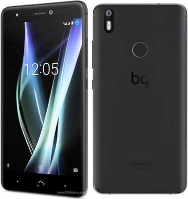 BQ Aquaris X - 32GB - Schwarz (Ohne Simlock) (Dual-SIM) Mineral Black