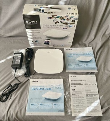Sony LLS-102 1TB Personal Content Station Wireless Network Storage