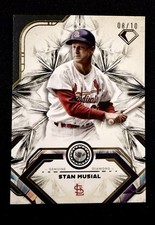 Topps Diamond Icons Stan Musial Black /10 Cardinals #59 2025