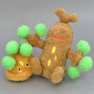 Stuffed toy Uso-naki Bonsly & Sudowoodo Buruburu Mugyu! Stuffed toy  Pokemon 
