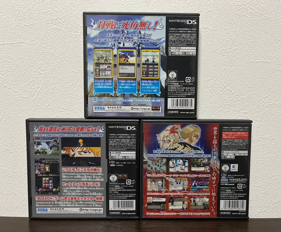 Bleach DS & DS 2nd & The 3rd Phantom 3Games set Nintendo DS NDS Japanese ver - Image 2 of 4