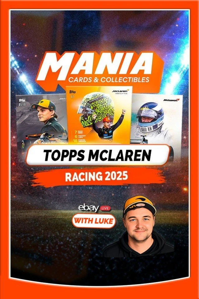 Topps McLaren Racing Randoms with Luke