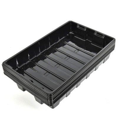 10Pack Seed Starter Tray Reusable Plastic Plant Seedling Starter Trays Thickened