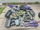 MASSIVE GI JOE ARAH Vehicle Shell Lot & Parts **READ DESCRIPTION**