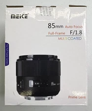 Meike 85mm F1.8 STM Full Frame Large Aperture Auto focus Lens for Sony E Camera
