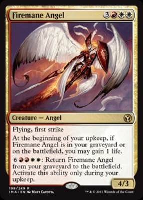 Firemane Angel - Light Play MTG Iconic Masters