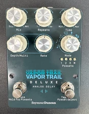 Seymour Duncan Vapor Trail Deluxe Analog Delay Pedal w/ Digital Preset Control