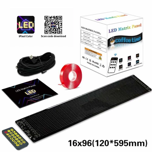 DIY Car Dynamic LED Smart Colorful Eye Lamp Soft Screen App Control Devil's Eye - Picture 24 of 24