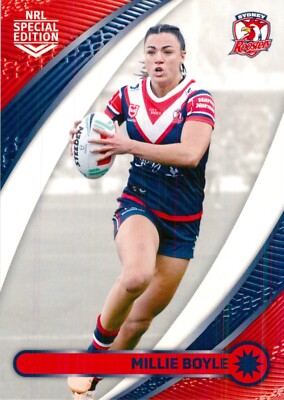 2024 Sydney Roosters NRLW TLA Special Edition Card - Millie Boyle