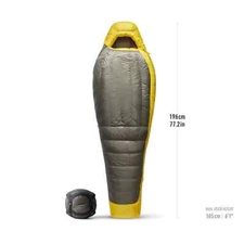 Sea to Summit Spark Down Sleeping Bag Regular 0 Degrees Ultralight MSRP $649