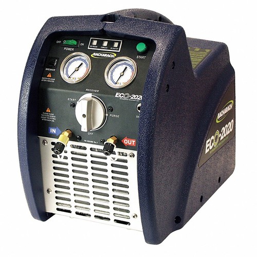 BACHARACH Refrigerant Recovery Machine: 1 hp, 1/4 in Male