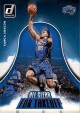 2017-18 Donruss Aaron Gordon #1 All Clear for Takeoff Orlando Magic 12E