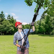 Telescoping Branch Cutter Tree Trimmer Pole Saw Cordless Battery Chainsaw Pruner