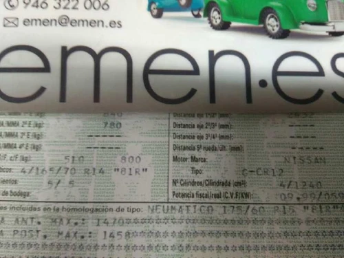 F667217D Motor Calefaccion para NISSAN MICRA (K12E) Acenta 2005 633613 - Imagen 8 de 10