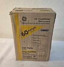 NIB GE TFN60RCP 60-Amp 240-Volt Fused AC Disconnect