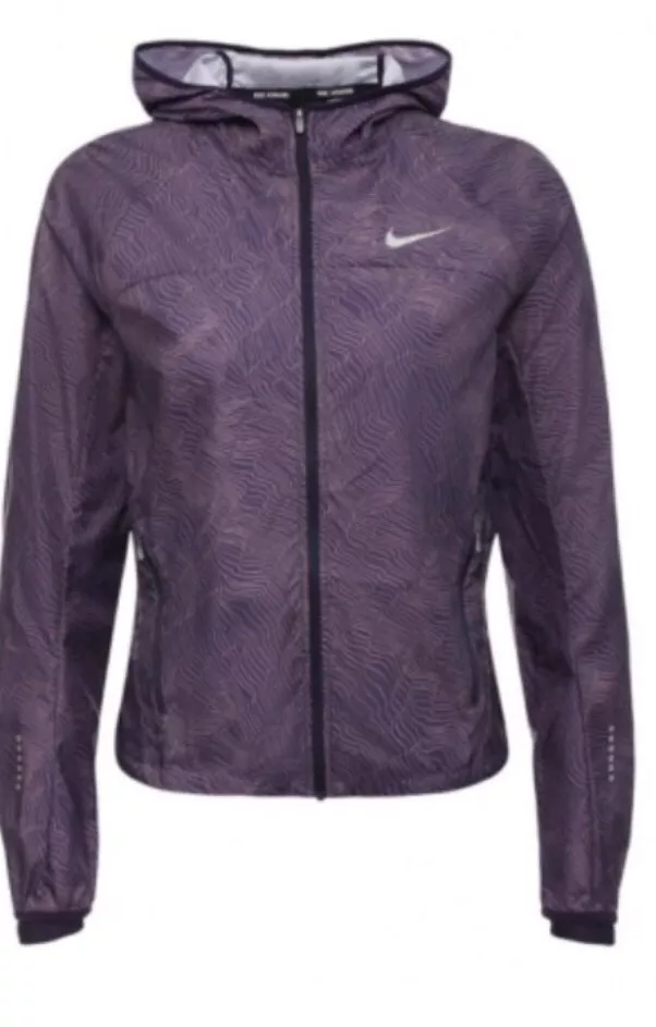 Verwarren Vertrouwen op Geneeskunde Nike Element Shield Running Jacket All Over Print Full Zip Women's Size XS  | eBay