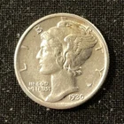 1930 Mercury Head Dime 10c Original BU 95% Fully Separated Horizontal Bands