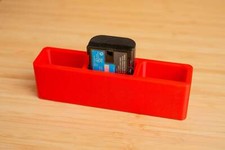 Canon LP-E6 Battery Case Holder - Holds 3 Batteries