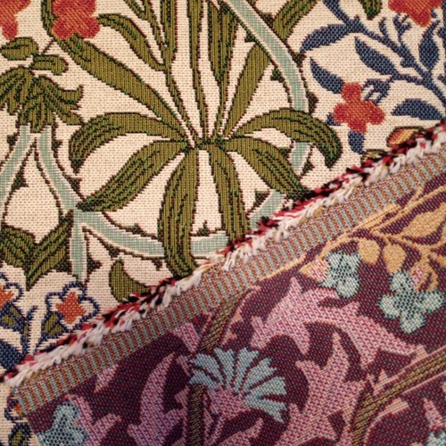 Tulipe Jardin William Morris Tapisserie Tissu Par 50cm Coussins - Picture 7 of 7