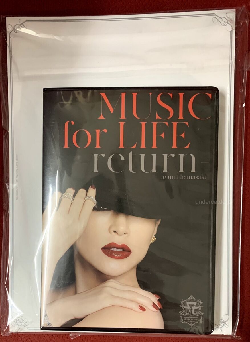 浜崎あゆみ MUSIC for LIFE ～return～ Blu-ray-