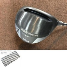 PRGR EGG SPOON BLACK 3w 15 degree Fairway Wood FW Flex Stiff Diamana Exc
