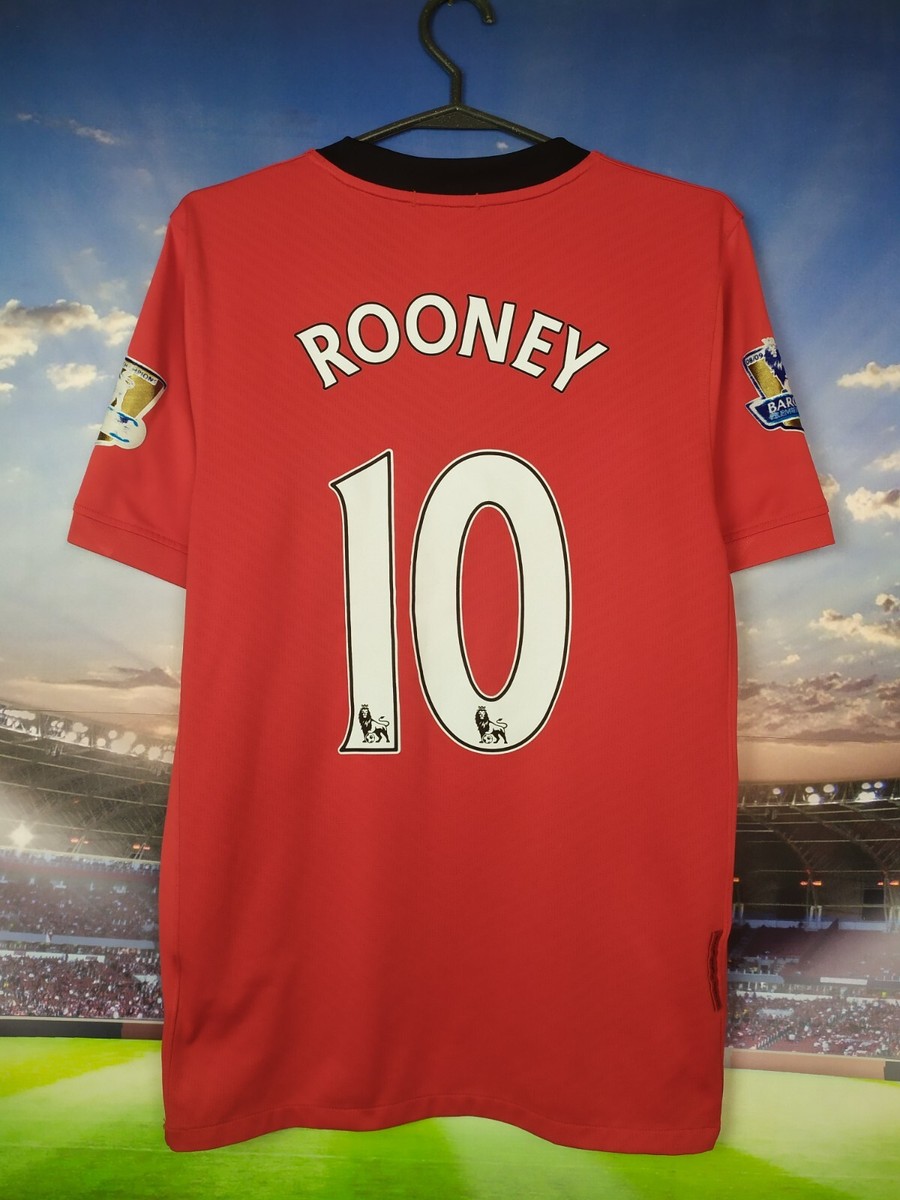 Rooney Manchester United Home football shirt 2009 - 2010 Nike Mens