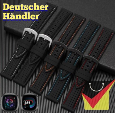 Armband Für Fitbit Versa 4 / 3 / Sense / 2 Silikon band strap smart watch sport