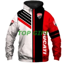 Hot 2025 DUCATI MOTORCYCLES -Top Gift - Man's Lightweight Hoodie 3D size s-5xl