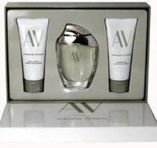ADRIENNE VITTADINI AV WOMENS 3 PIECE GIFT SET - PERFUME LOTION  GEL NEW IN BOX