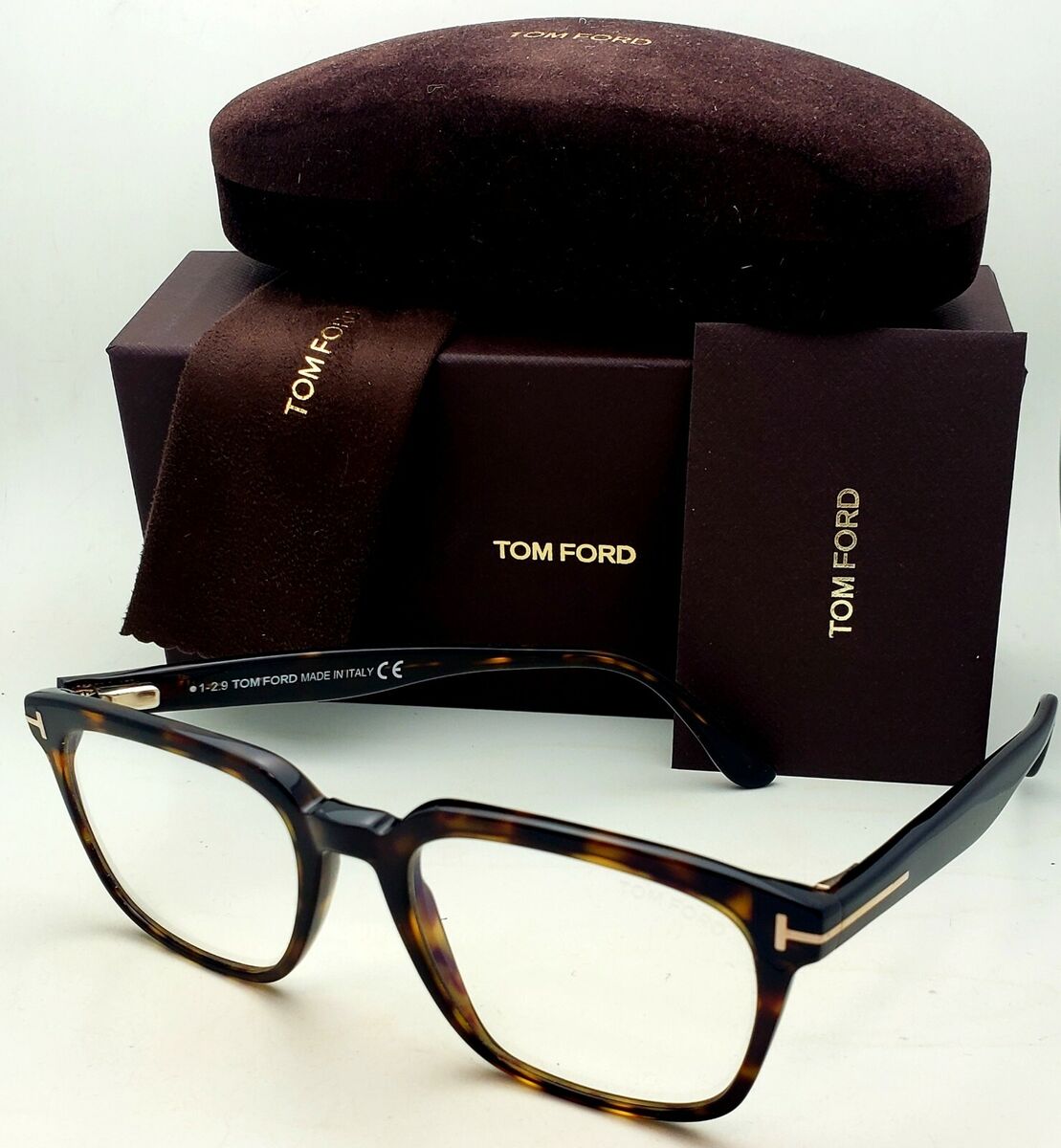 New TOM FORD Eyeglasses TF 5626-B 052 53-19 Tortoise Frames New TOM FORD Eyeglasses TF 5626-B 052 53-19 Tortoise Frames