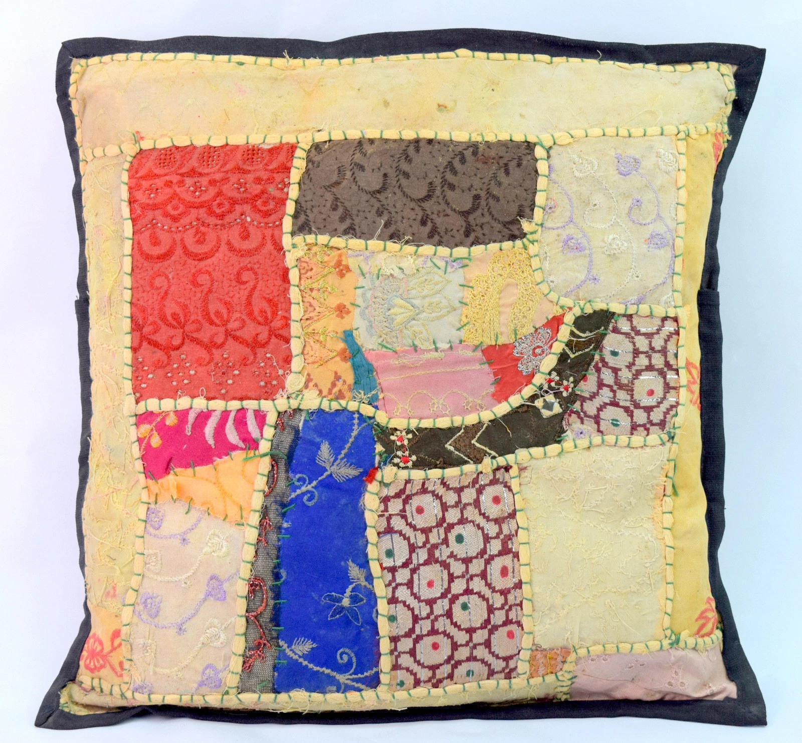 Vintage Beautiful Colorful Throw Pillow Cushion Cover Bedroom Décor. i17-273