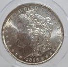 1886 Morgan Silver Dollar PCGS Graded MS 63 Certified #33100152 Uncirculated