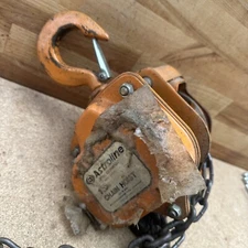 Astroline By Astro Pneumatic 1 Ton Manual Chain Hoist Come Along