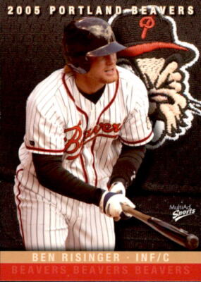 2005 Portland Beavers Multi-Ad #20 Ben Risinger Perth Australia ...