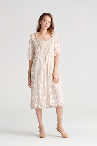 OJAY Sheer Lace Robe - Picture 9 of 12