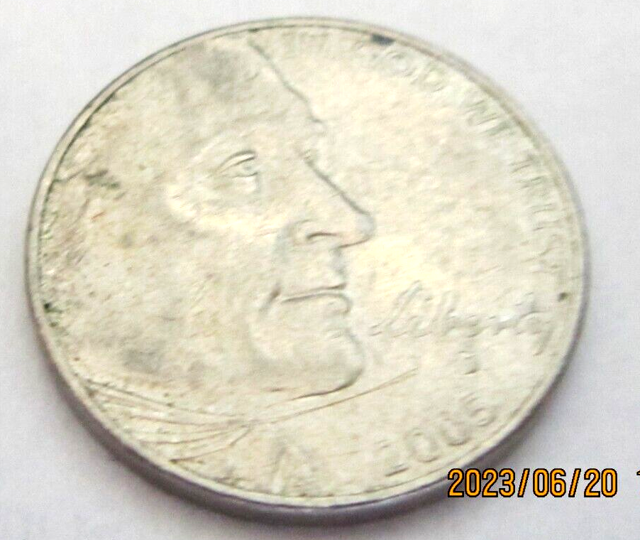 ●KNOWN FELONS レア ERROR JEFERSON NICKEL 1985 PHILADELPHIA M | eBay