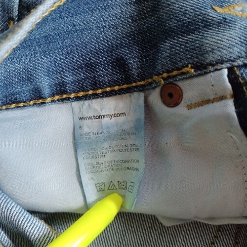 Tommy Hilfiger Jeans Boys Youth 8 Blue Denim Revolution Slim Jeans - Picture 4 of 14