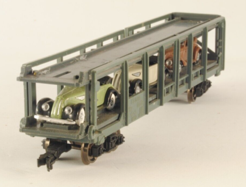 Lima bisar car type PPa 666100 FS car with car transport BMW 327 H0 1:87 - Picture 1 of 6