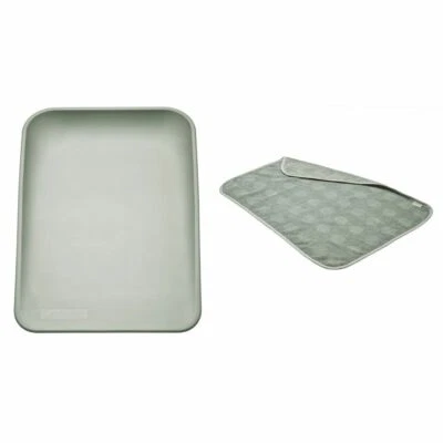 Leander Matty Wickelkissen + Topper sage green grün - NEU