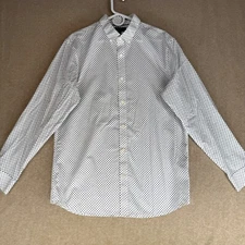 Banana Republic Men Size L Non Iron Long Sleeve Standard Fit Casual Shirt