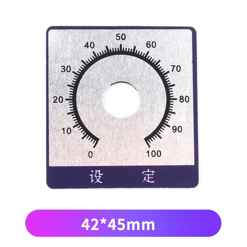 Escala de placa de esfera numerada 0-100 para amplificador potenciómetro de tono de volumen - Imagen 9 de 12