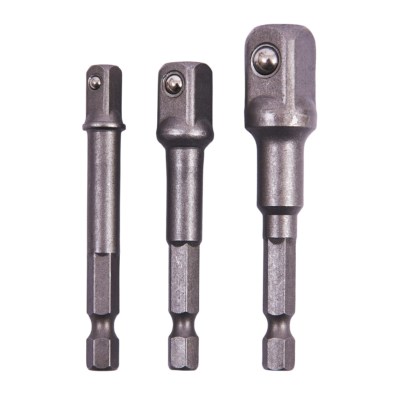 3-TEILIGES STECKSCHLÜSSEL-ADAPTER-SET SCHRAUBENDREHER ELEKTRO BOHRER 1/4 ZOLL 3/8 ZOLL 1/2 ZOLL ANTRIEB NEU