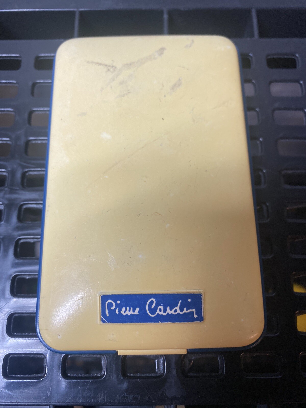 Vintage Pierre Cardin Gold Comet Lighter with Plastic Case.