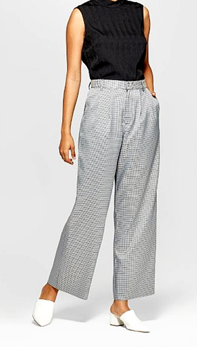 WOMEN WIDE LEG HIGH RISE POLYESTER 