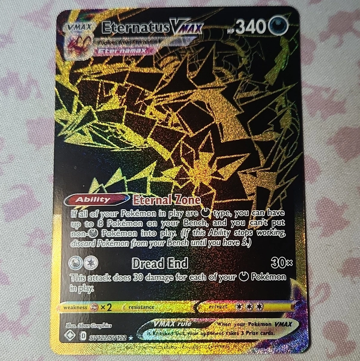 Eternatus VMAX Pokémon TCG Cards for sale | eBay
