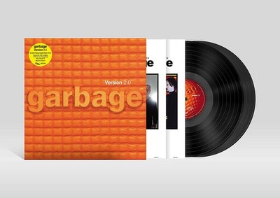 Garbage Version 2.0 Remastered Expanded 2LP Black Vinyl NEW SEALED