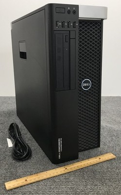 Dell Precision 5810 Desktop E5-1603 v4 16GB RAM 512GB SSD, As Is w/Power Cord