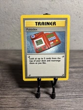 Pokedex 087/102 Base Set Regular-Vintage-Pokemon TCG-WOTC-Fast Shipping-LP!!