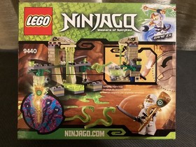 Lego Ninjago Masters of Spinjitzu Venomari Shrine 9440 Zane ZX Green Snakes 2012